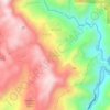 Antadao topographic map, elevation, terrain