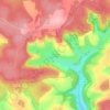 Lamargelle-aux-Bois topographic map, elevation, terrain