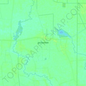 Me Sang topographic map, elevation, terrain