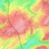 Transvaal topographic map, elevation, terrain