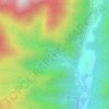 Lata Iskandar topographic map, elevation, terrain