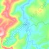 Tondon topographic map, elevation, terrain