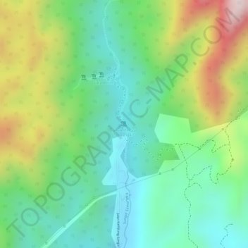 Jeram Tinggi Semungkis topographic map, elevation, terrain