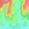 La Grande Reine topographic map, elevation, terrain