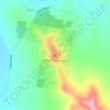 Hangmans Hill topographic map, elevation, terrain
