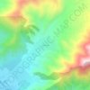 La Aurora topographic map, elevation, terrain