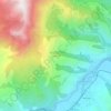 Costa Roda topographic map, elevation, terrain