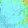 Meru topographic map, elevation, terrain