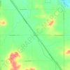 Rodell topographic map, elevation, terrain