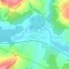 Les Chenevières topographic map, elevation, terrain