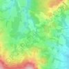 Vornholz topographic map, elevation, terrain