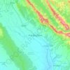 Anandpur Sahib topographic map, elevation, terrain