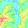 Laussone topographic map, elevation, terrain