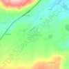 Villa Cuauhtémoc topographic map, elevation, terrain