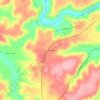 Mountain View topographic map, elevation, terrain