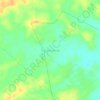 Sumber Deras topographic map, elevation, terrain