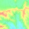 Cainville topographic map, elevation, terrain