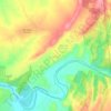 Dadochha topographic map, elevation, terrain