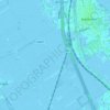 Kortrijk topographic map, elevation, terrain