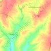 Wycomb topographic map, elevation, terrain