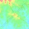 Cuesta Blanca topographic map, elevation, terrain