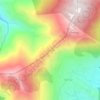Deurali topographic map, elevation, terrain