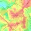 Annesley Woodhouse topographic map, elevation, terrain