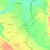 Mabinay topographic map, elevation, terrain
