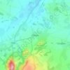 Plealey topographic map, elevation, terrain