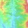 Ponteprimario topographic map, elevation, terrain