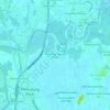 Kampong Tanjong Putus topographic map, elevation, terrain