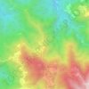 Bejajeng topographic map, elevation, terrain