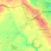 Hebden Green topographic map, elevation, terrain