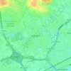 Gullegem topographic map, elevation, terrain