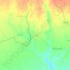 Las Uvas topographic map, elevation, terrain