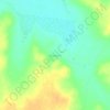 Glengarry topographic map, elevation, terrain