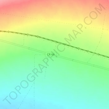 Bagdad topographic map, elevation, terrain