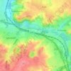 Hegge topographic map, elevation, terrain