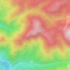 Tour du Pin topographic map, elevation, terrain