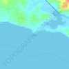 Vía a Boca Chica topographic map, elevation, terrain
