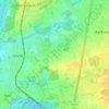 Boerenhoek topographic map, elevation, terrain