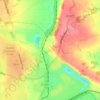 Dragonby topographic map, elevation, terrain