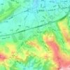 Taipingshanxia topographic map, elevation, terrain