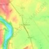 Sutton Maddock topographic map, elevation, terrain