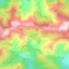 La Basse Court topographic map, elevation, terrain