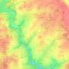 Le Puy topographic map, elevation, terrain