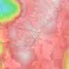 Col des Limouches topographic map, elevation, terrain