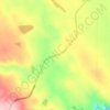 Shannon topographic map, elevation, terrain
