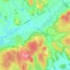 Stenared topographic map, elevation, terrain