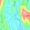 Housatonic topographic map, elevation, terrain